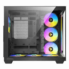 Gabinete Antec C5 Midi Tower, Atx, Itx, Micro Atx, 7x Ventiladores, Negro