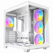 Gabinete Antec C5 Argb, Midi Tower, Atx, Micro-atx, Itx, 7xventiladores, Blanco