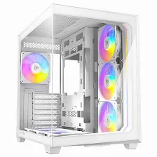 Gabinete Antec C5 Argb, Midi Tower, Atx, Micro-atx, Itx, 7xventiladores, Blanco