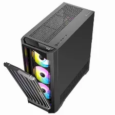 Gabinete Antec Performance 1 Ft Argb, Full Tower, Ventana Lateral, 4x Ventiladores, Negro