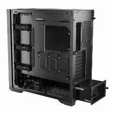 Gabinete Antec Performance 1 Ft Argb, Full Tower, Ventana Lateral, 4x Ventiladores, Negro