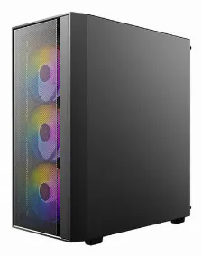 Gabinete Antec Ax65 Argb Midi Tower, Atx, Micro-atx, Itx, 4x Ventiladores, Negro