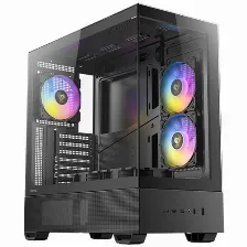 Gabinete Antec Cx705 Argb Midi Tower, 5x Ventiladores, Usb-c 3.2, Negro