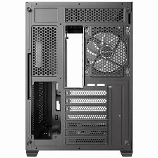 Gabinete Antec Cx Mirror, Mid Tower Atx, 7 Ventiladores Argb De 120 Mm Incluidos, Paneles De Cristal Templado, Color Negro.