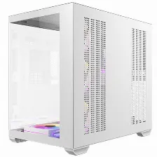 Gabinete Antec Cx Mirror, Mid Tower, Vista Panoramica, 7x Ventiladores, Blanco