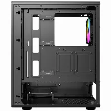 Gabinete Antec P6 Neo Argb, Mid Tower, Panel De Cristal Templado, Cuatro Ventiladores Argb 120 Mm, Usb Tipo C, Soporte Atx, Micro Atx, Itx.
