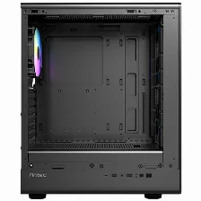 Gabinete Antec P6 Neo Argb, Mid Tower, Panel De Cristal Templado, Cuatro Ventiladores Argb 120 Mm, Usb Tipo C, Soporte Atx, Micro Atx, Itx.