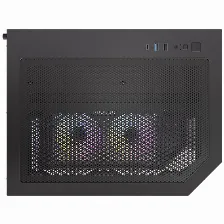 Gabinete Antec Cx M2 Argb, Mini Tower, Micro-atx Itx, Cristal Templado, Doble Camara, 5 Ventiladores Argb 120 Mm, Usb Tipo C.