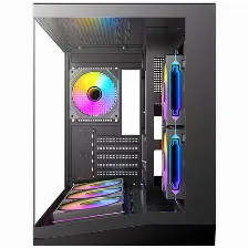 Gabinete Antec Cx M3 Argb, Mini Tower, Micro-atx Itx, Panel De Cristal Templado, Seis Ventiladores Argb Incluidos, Usb Tipo-c.