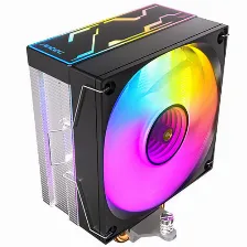 Enfriador Para Cpu Antec F400 Argb, Ventilador 120 Mm Pwm, 4 Tubos De Calor, Tdp 205 W, Iluminacion Argb, Compatible Intel Y Amd.