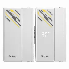 Disipador Para Cpu Antec (f620 Digital Pro White), 2 Ventiladores 120 Mm Pwm, 6 Heat Pipes, Tdp 255 W, Pantalla Digital, Color Blanco.