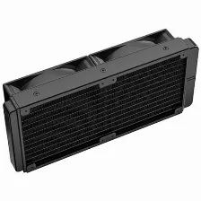 Enfriamiento Liquido Antec Omni 240 Argb, Radiador De 240 Mm, Dos Ventiladores De 120 Mm Pwm, Iluminacion Argb 3 Pines, Negro.