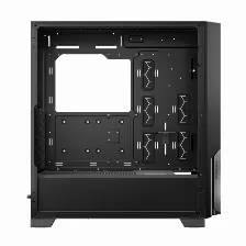 Gabinete Antec P20ce, Semitorre E-atx, Panel Lateral Solido, Tres Ventiladores Pwm 120 Mm, Puerto Usb Tipo C, Color Negro.
