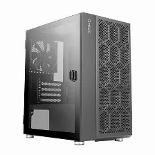 Gabinete Antec Nx200m Rgb, Mini Tower Micro-atx, Panel Frontal De Malla, Ventana De Cristal Templado, 3 Ventiladores Rgb De 120 Mm.