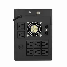 No Break Koblenz 15012-usb/r 1.5 Kva / 900 W, 450 J, Entrada 145 V, 8 Salidas Ac, Negro