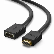 Extensor Hdmi Ugreen 10141 Canal Ethernet, 1 M, 10.2 Gbit/s, 1080p, Negro