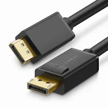 Cable Displayport Ugreen 10213 Displayport 1.2, 5 M, Negro