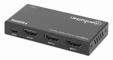 Switch Video Manhattan 207942 Hdmi, Hdmi X 3, 7680 X 4320 Pixeles, 8k Ultra Hd