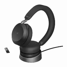 Audífonos Jabra Evolve2 75 Diadema, Inalámbrico, Usb, Bluetooth, Negro