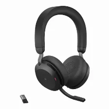 Audífonos Jabra Evolve2 75 Diadema, Inalámbrico, Usb, Bluetooth, Negro