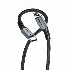 Cable Lightning Verbatim 31844 Lightning A Usb C, 480 Mbit/s, Negro