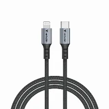 Cable Lightning Verbatim 31844 Lightning A Usb C, 480 Mbit/s, Negro