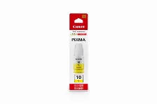 Cartucho De Tinta Canon Gi-10 Original, Amarillo, 70 Ml, Alto Rendimiento (xl)