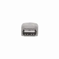 Cable Extension De Alta Velocidad Manhattan, Usb 2.0, Usb A Macho - Usb A Hembra, 3 Metros, (340496) Plateado