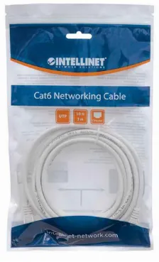 Patchord Intellinet Cable De Red, Cat6, Utp Cat6, 2 M, Blanco