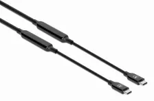 Cable Usb Manhattan 355964 Usb C A Usb C, Negro