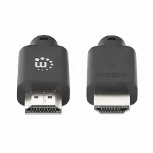 Cable Hdmi Manhattan Canal Ethernet, 5 M, 18 Gbit/s, 1080p, 1440p, 2160p, Negro
