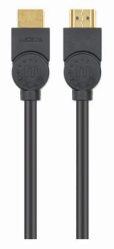 Cable Hdmi Manhattan 356947 Canal Ethernet, 1 M, 18 Gbit/s, 1080p, 1440p, 2160p, Negro