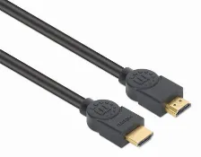 Cable Hdmi Manhattan 356992 Canal Ethernet, 10 M, 18 Gbit/s, 1080p, 1440p, 2160p, Negro