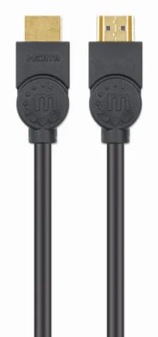 Cable Hdmi Manhattan 356992 Canal Ethernet, 10 M, 18 Gbit/s, 1080p, 1440p, 2160p, Negro