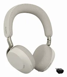 Audífonos Jabra Evolve3 75 Uc + Link 390c Diadema, Inalámbrico, Bluetooth, Gris