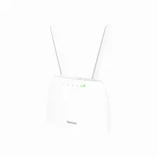 Ruteador Inalámbrico Tenda N300 4 Ant., Wi-fi 4 (802.11n), 2 Rj-45, 300 Mbit/s, Blanco