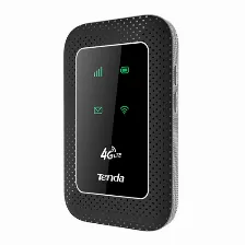 Ruteador Inalámbrico Tenda 4g180 2 Ant., Wi-fi 4 (802.11n), Negro