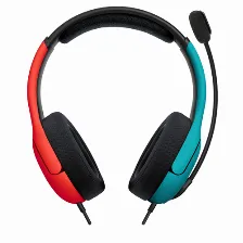 Audífonos Pdp Lvl40 Diadema, Alámbrico, 3.5 Mm, Negro, Azul, Rojo