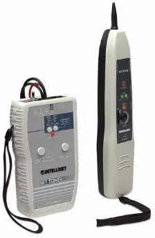 Probador De Cables Intellinet 515566, Conectores Admitidos Rj-45, Indicadores Led Si, Color Gris