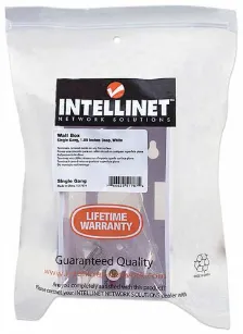 Caja De Superficie Para Pared Intellinet, 4.80cm Profundidad, Blanca