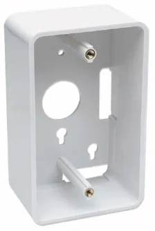 Caja De Superficie Para Pared Intellinet, 4.80cm Profundidad, Blanca