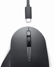Mouse Dell Mouse Pro Premium - Ms900 Track-on-glass (tog), 7 Botones, 8000 Dpi, Rf Inalámbrico + Bluetooth, 10 M, Negro