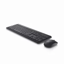 Kit Teclado Y Mouse Dell Km3322w-r-ltn, Inalambrico, Color Negro