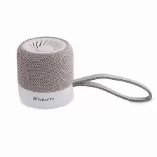 Bocina Verbatim 70232 Usb, Bt, Inalámbrico, Teléfono Móvil/teléfono Inteligente, Gris, Blanco