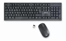 Kit Teclado Y Mouse Verbatim Inalambrico, Negro