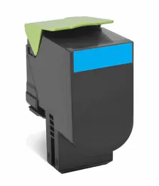 Tóner Lexmark 70c8hc0 Original, Cian, Alto Rendimiento (xl)