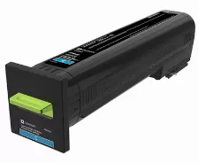 Tóner Lexmark 72k4xc0 Original, Cian, Extra (súper) Alto Rendimiento