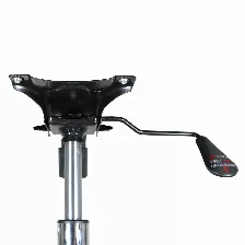 Silla Modamob Modelo Everest, Color Negro, Respaldo De Malla, Reposa Brazos, Piston De Altura, Base Metalica, Granel (sin Caja)