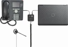 Diadema Hp Poly 783p2aaaba Encore Pro 530/ Monoaural Alambrica Con Qd Con Cancelacion De Ruido Negra