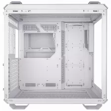 Gabinete Asus Tuf Gaming Gt502/wht/tg,ventana Lateral Y Frontal, Atx, Micro-atx, Blanco